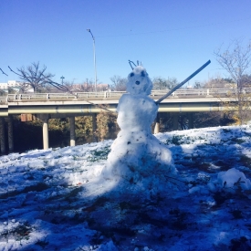 snowman outdoors